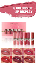 HANDAIYAN Velvet Matte Lipstick Set – 6pc Waterproof High Pigment