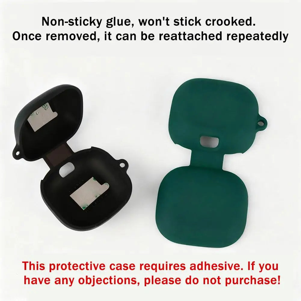 Silicone Case for Powerbeats Fit 2025 | Shockproof Cover + Clip