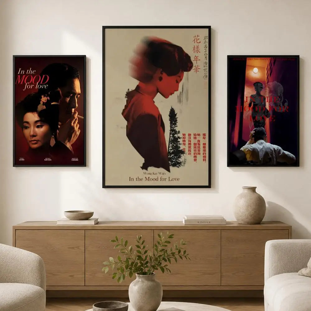 In the Mood for Love Movie Poster – Waterproof PVC Wall Art