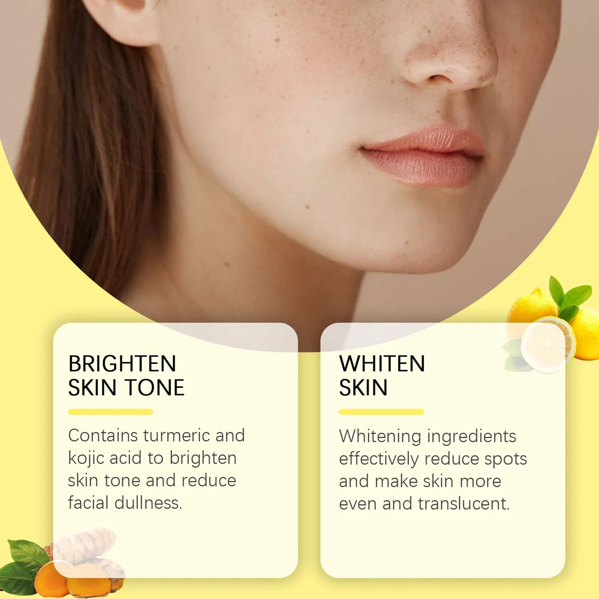Turmeric Kojic Acid Exfoliating Facial Pads – 55pc Glow Set