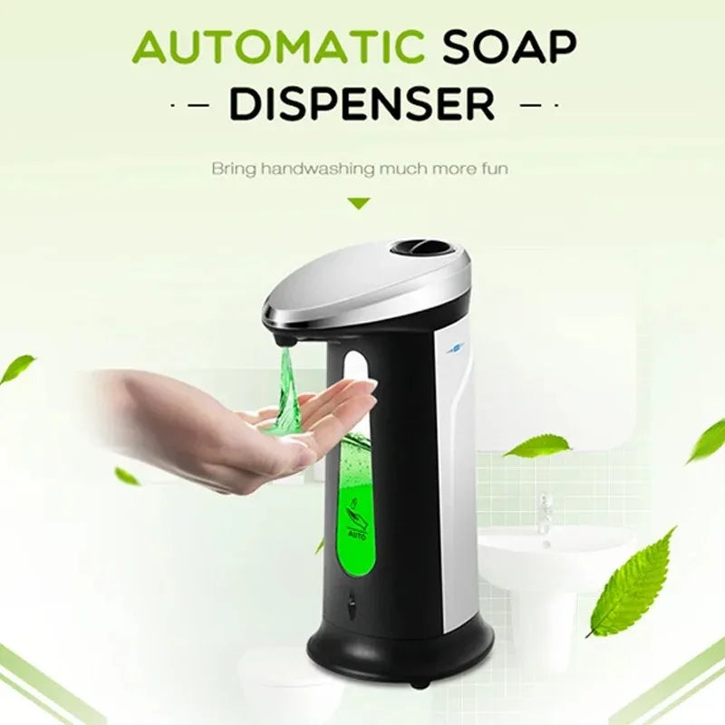 Touchless Automatic Soap Dispenser 400ml | Hands-Free Sensor