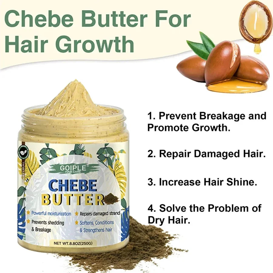 GOIPLE Chebe Hair Conditioner Oil Butter & Powder | Deep Moisture