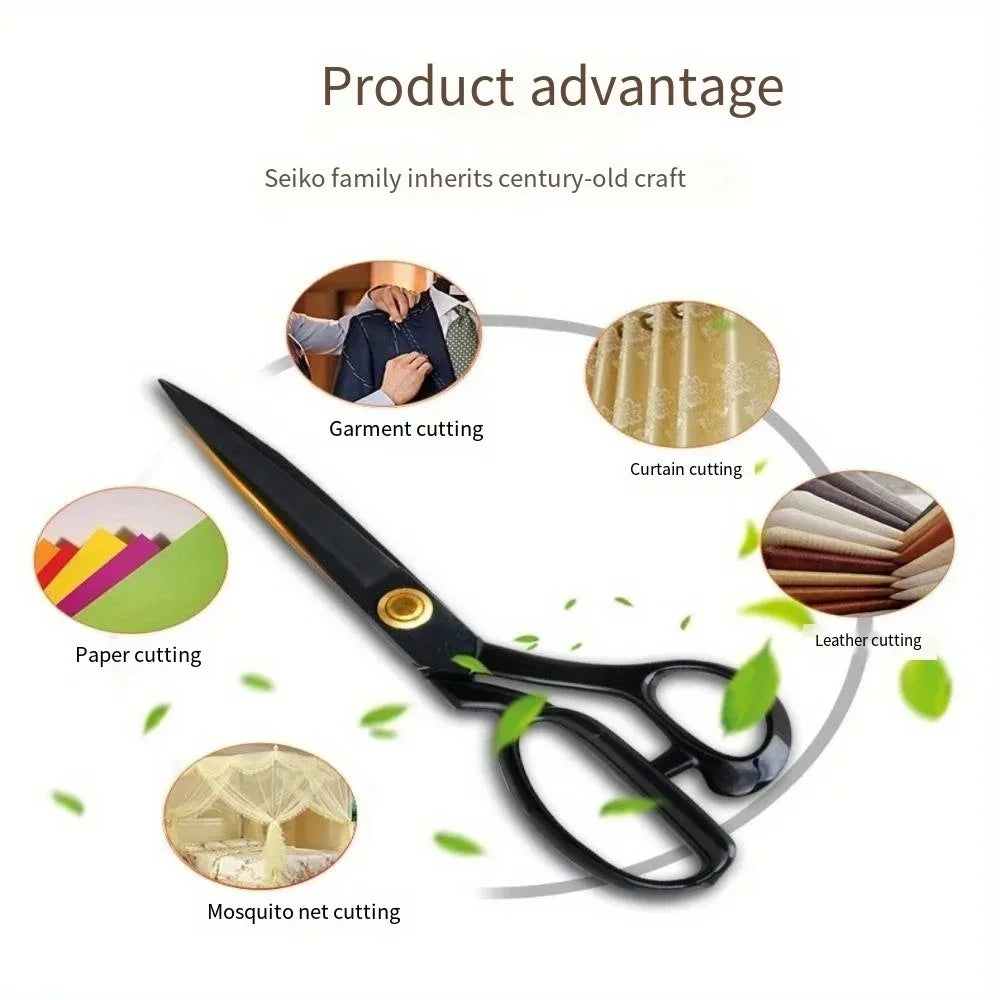 SLADE Professional Tailor Scissors – Stainless Steel, 8"–12"