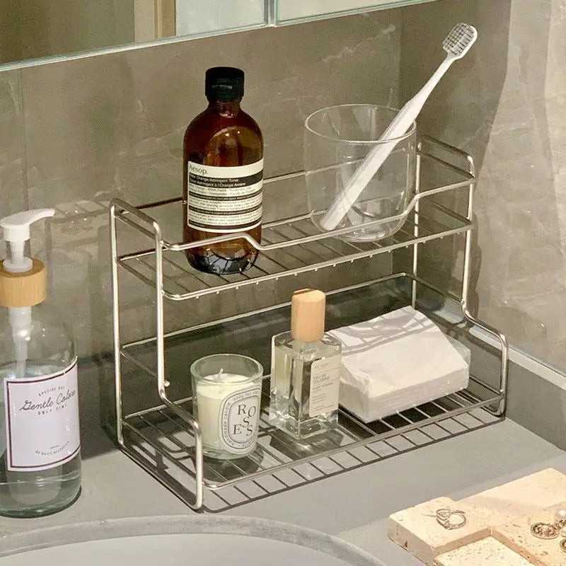 Stainless Steel Multi-Purpose Storage Rack & Organizer