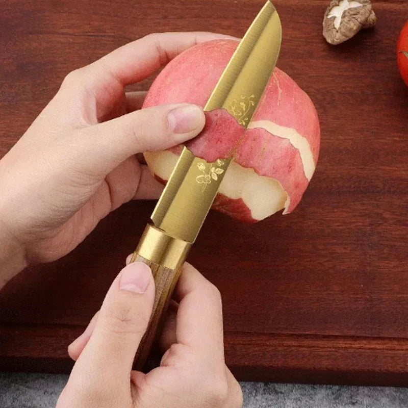 PLYS Sharp Stainless Steel Paring Knife – Fruit & Kitchen Use