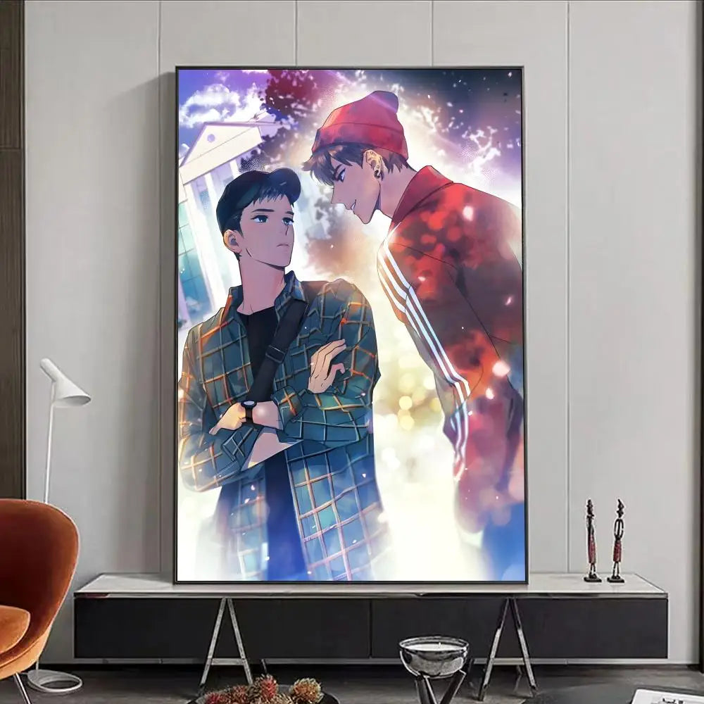 Semantic Error Jaeyoung & Sangwoo HD Waterproof Anime Poster