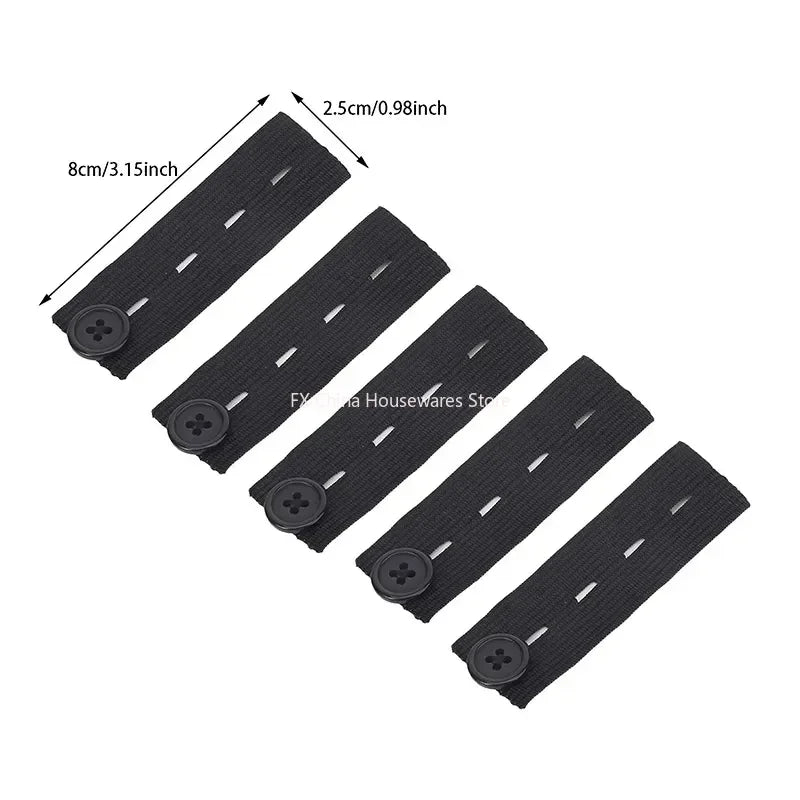 Pant Extender Belt Unisex Waist Band Tight Trousers Jeans Skirts