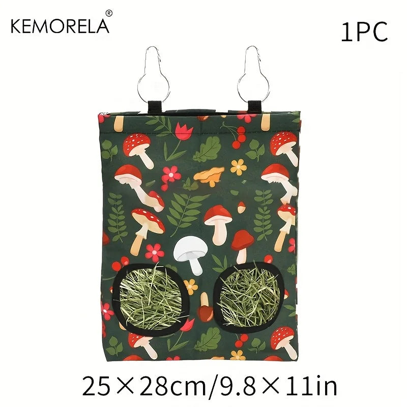 Rabbit Hay Feeder Bag 2 Holes – Guinea Pig & Small Pet Feeder