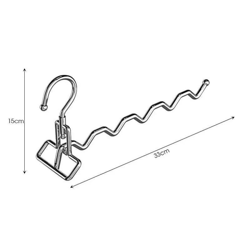Folding Stainless Steel Clothes Hanger – Travel & Home Use