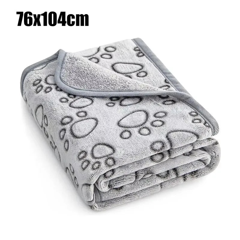 KEMORELA Soft Fluffy Pet Blanket for Cats & Dogs – Coral Fleece