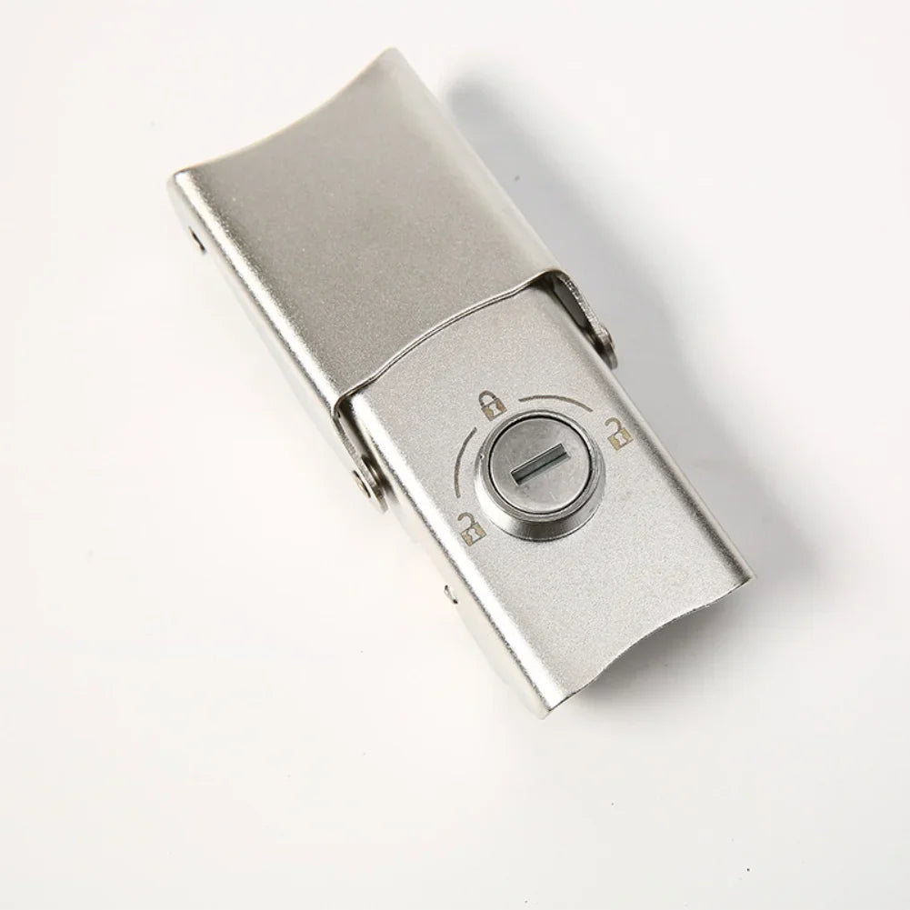 Stainless Steel Motorcycle Trunk Buckle Lock + 2 Keys