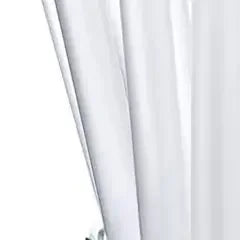 10-Pack White Glitter Reusable Straws 9-Inch BPA-Free Plastic