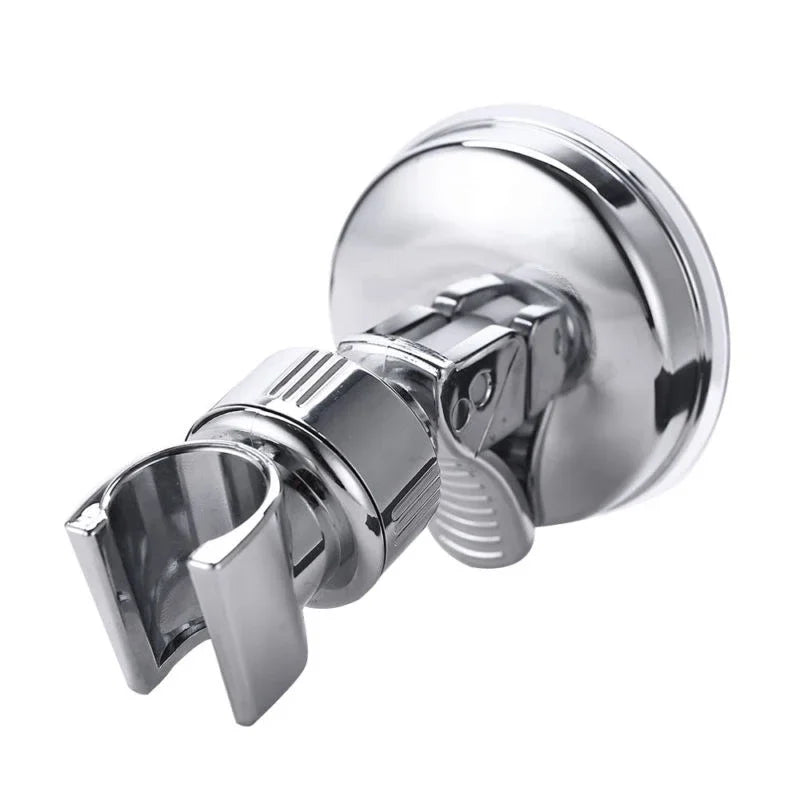 No-Drill Suction Cup Shower Head Holder | Wall Mount Bracket