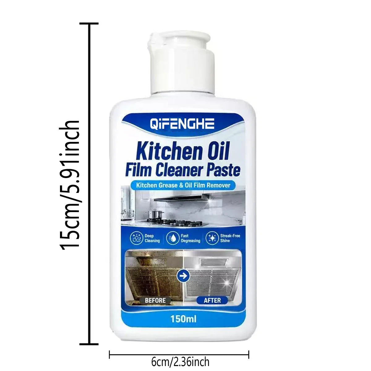 Kitchen Degreaser Paste 150ml – Heavy Duty Grease Remover
