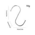 Stainless Steel S Hooks Multipurpose Rust-proof Large Bearing Load