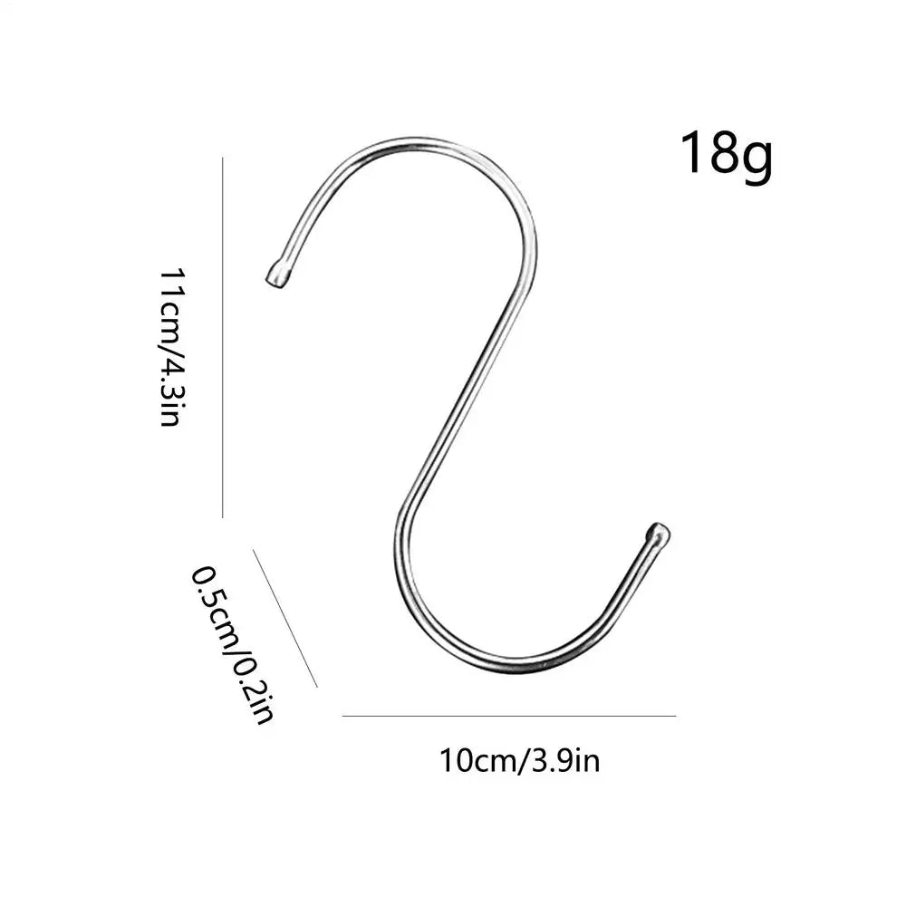 Stainless Steel S Hooks Multipurpose Rust-proof Large Bearing Load