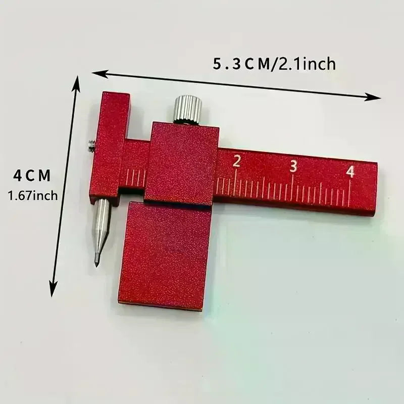 Parallel Scribing Ruler Model Contour Positioning Scale Auxiliary