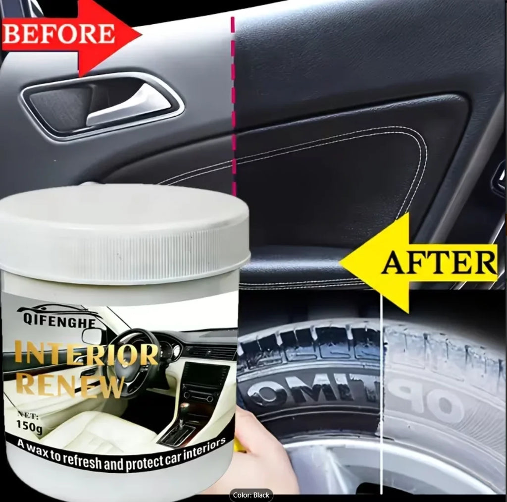 Car Plastic Restoration & Whitening Cream – Dashboard & Tires