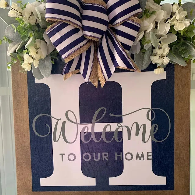 26-letter Personalized Front Door Decoration Hangings Layout Props