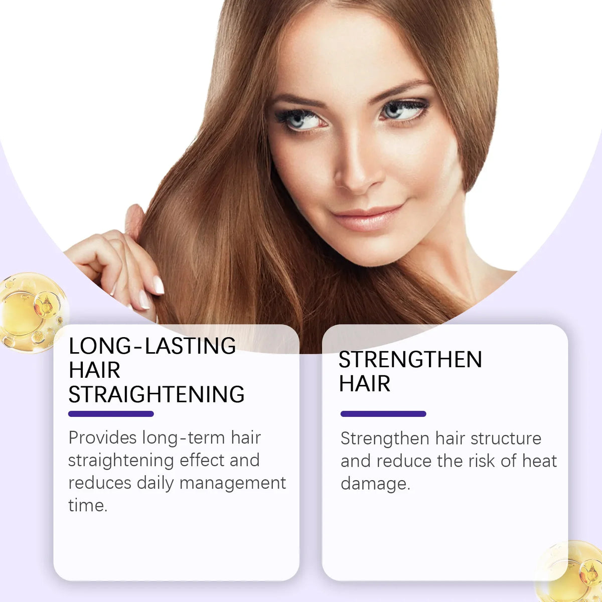 PH-Balancing Protein Hair Straightening & Smoothing Cream 250g