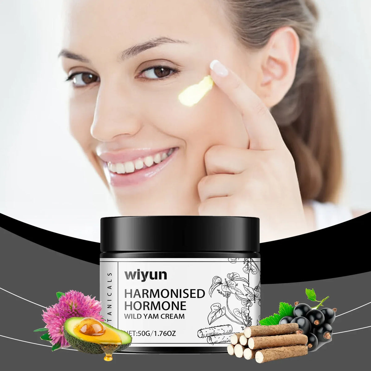 WIYUN Wild Yam Cream – Firming, Brightening & Moisturizer