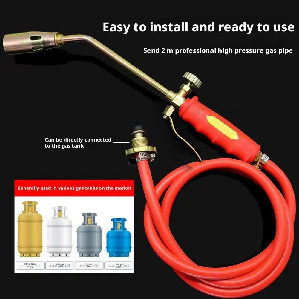 Weed Burner Kit – Butane Torch Flame Gun for BBQ & Welding