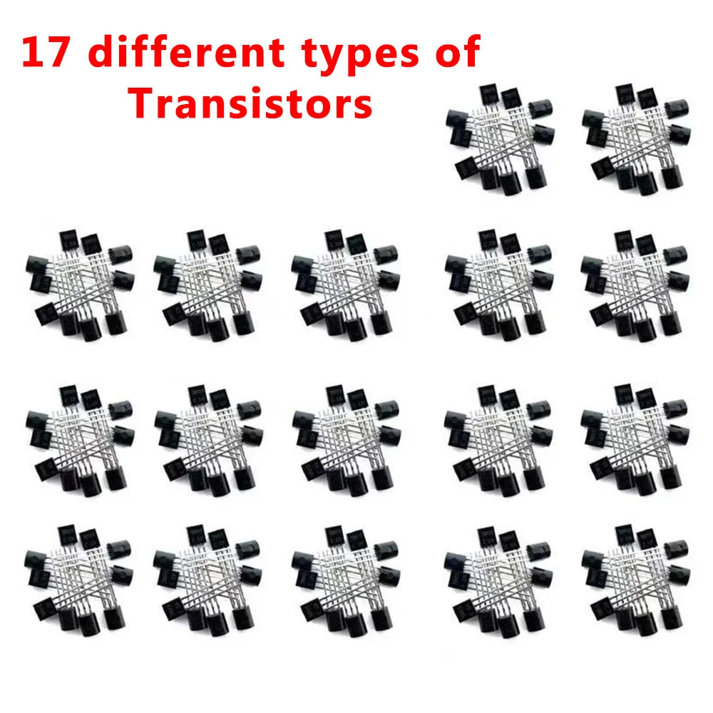 2110PCS Electronic Components Kit – Resistors, LEDs, Breadboard