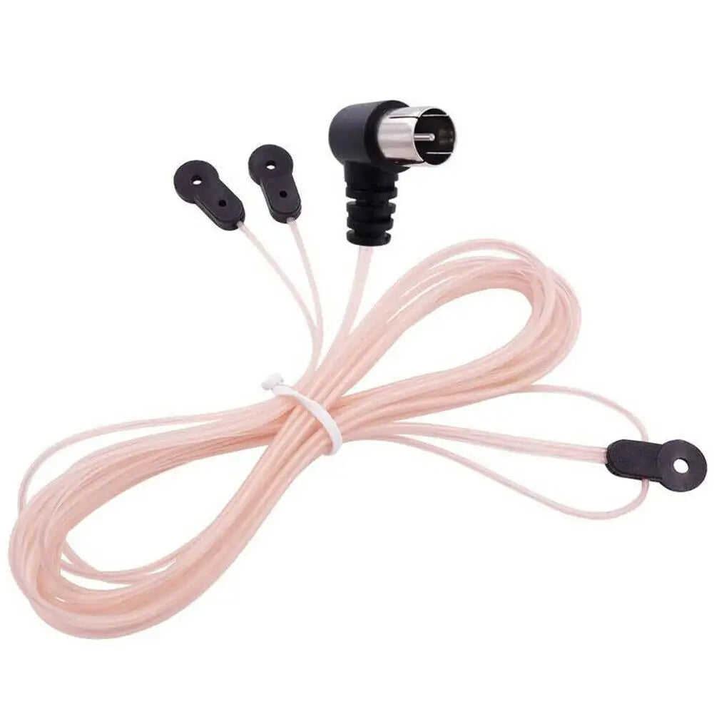 75 Ohm FM Indoor Dipole Antenna | 88–108MHz HD Aerial