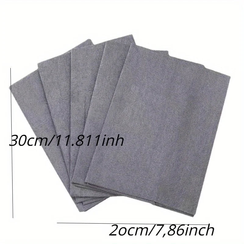 Thickened Magic Cleaning Cloth Microfiber Glass Clean Towel Reusable