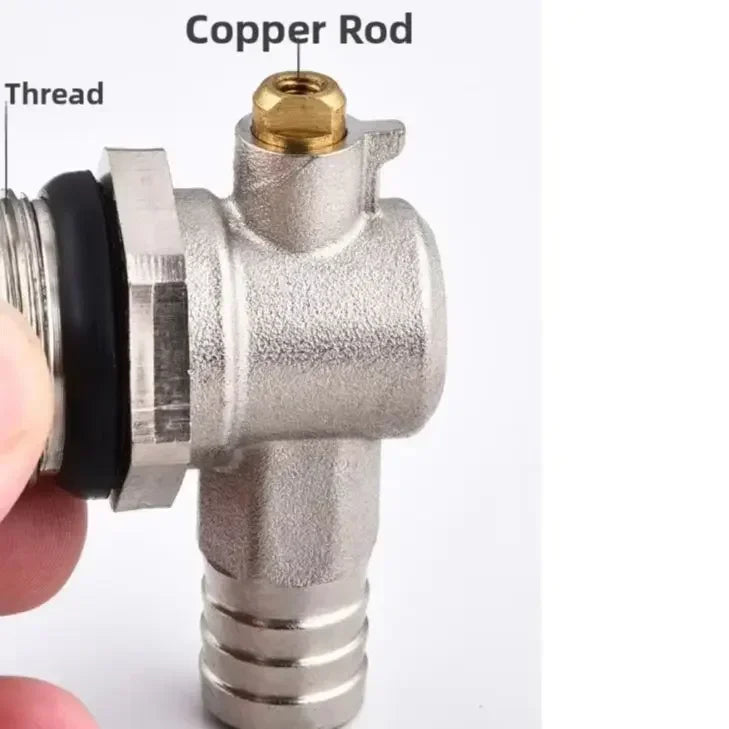 Brass Underfloor Heating Drain Valve | 3/4" 1" 1.2" Distributor