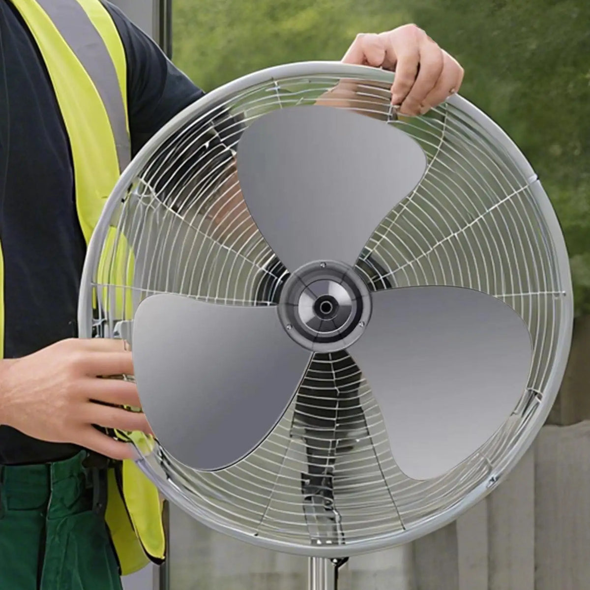 16-Inch Replacement Fan Blades Set with Nut Covers | PP