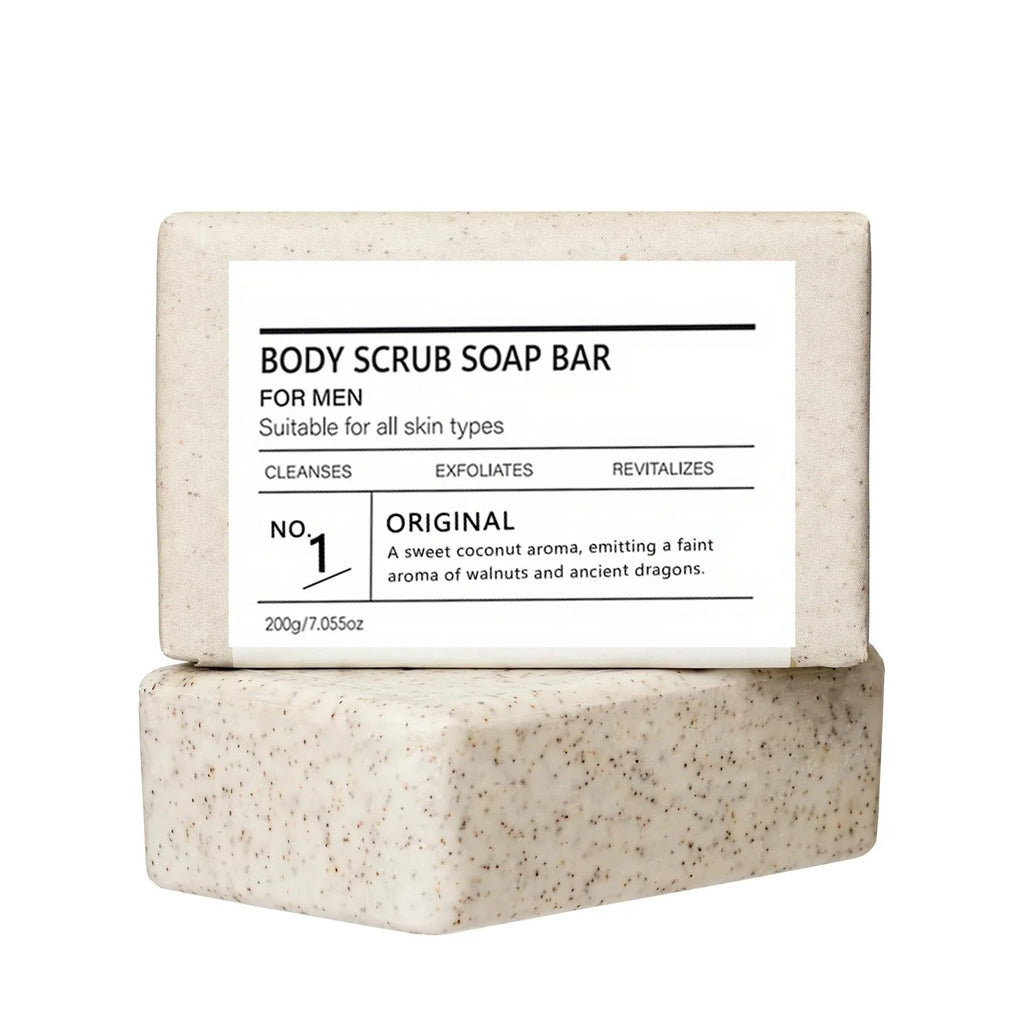 Shea Butter & Olive Oil Exfoliating Body Soap Bar 200g
