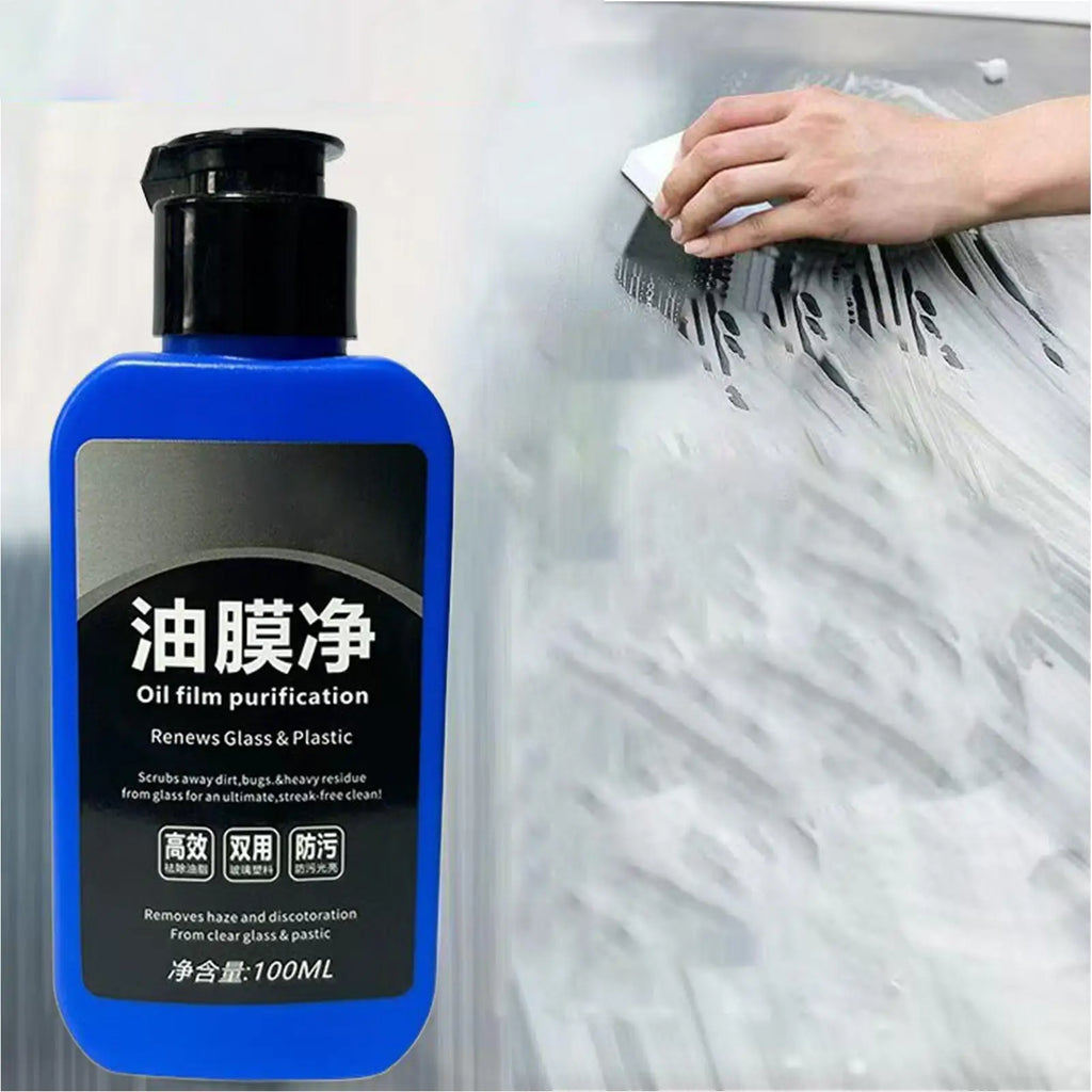 Car Glass Oil Film Cleaner Window Degreaser Stain Remover