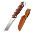 PLYS Fixed Blade Camping Knife – Stainless Steel with Sheath