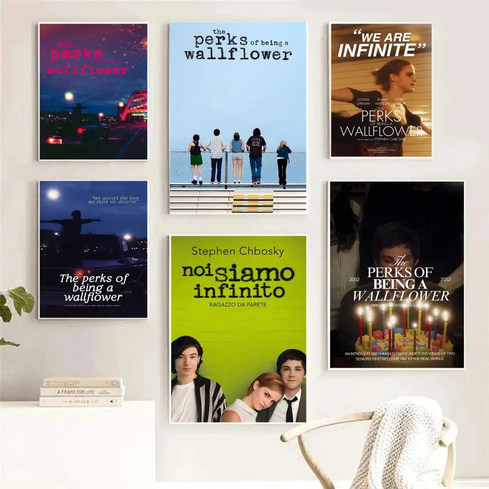 Perks of Being a Wallflower Poster – HD Self-Adhesive Wall Art