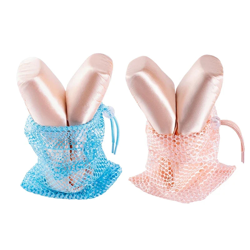 Drawstring Ballet Bag – Mesh Pointe Shoe Storage for Dancers