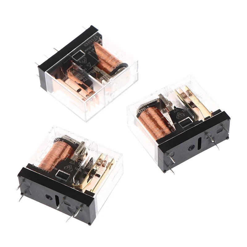 5 8Pin 10A 250VAC Miniature Low-power Relay G2R 12VDC 24VDC 12V 24V