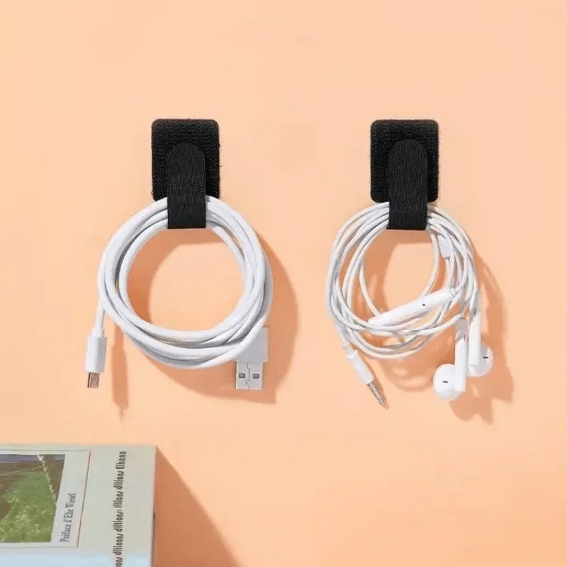 Reusable Cable Ties – Self-Adhesive Cord Organizer Straps