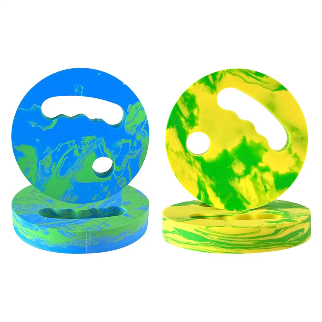 Swim Hand Paddles 2Pcs – Water Exercise Discs for Pool Training