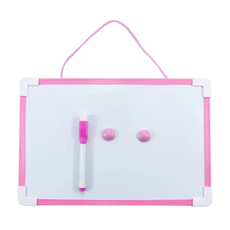 1-Pack Double-sided Magnetic Whiteboard-includes 1 Markers Magnets