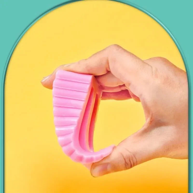 Silicone Wedge Door Stopper Non-Slip | 8 Colors | Home & Office
