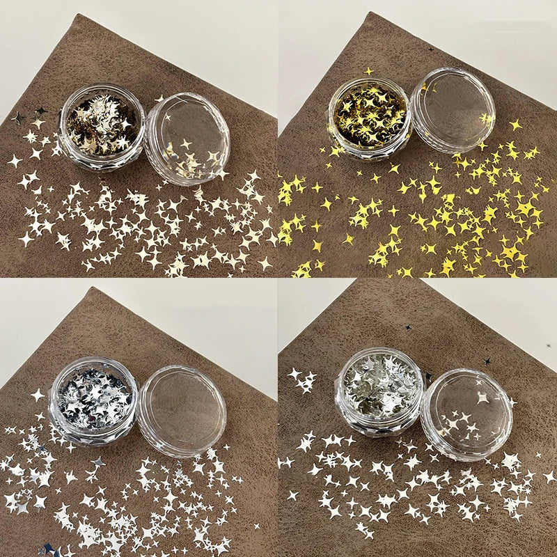 Nail Art Star Glitter Sequins – Sparkly DIY Flakes & Decorations