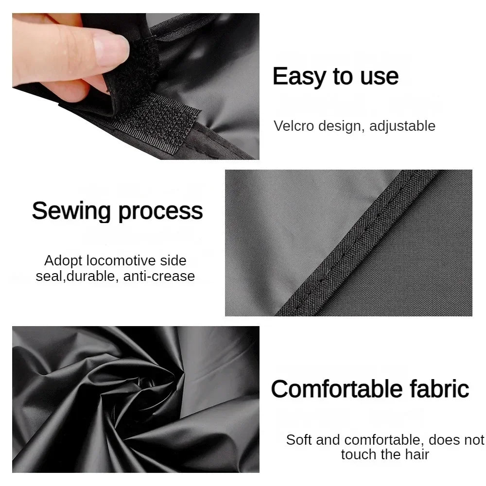Waterproof Hairdressing Cape – Hair Coloring & Haircut Cloak