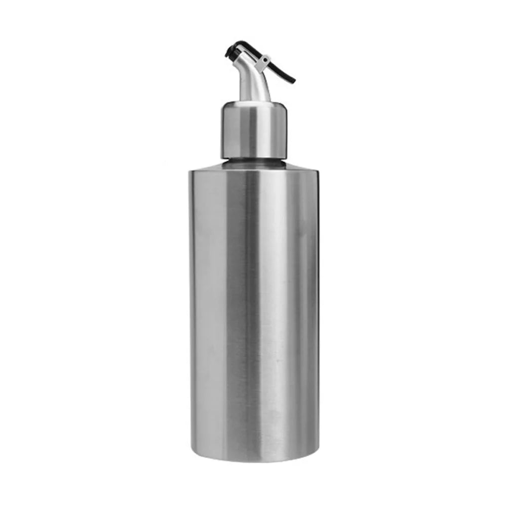 Stainless Steel Oil & Seasoning Bottle | Leakproof 250–550ml