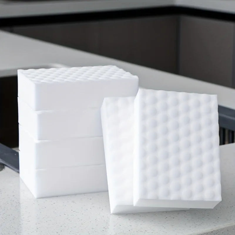 10-Pack Nano Magic Cleaning Sponges – Double-Sided Melamine