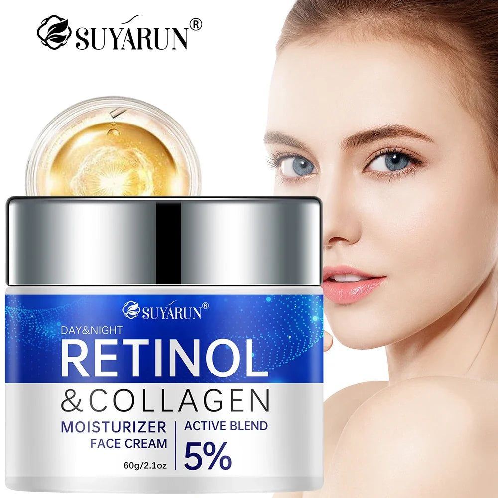 SUYARUN Retinol & Collagen Face Cream – Firming Moisturizer