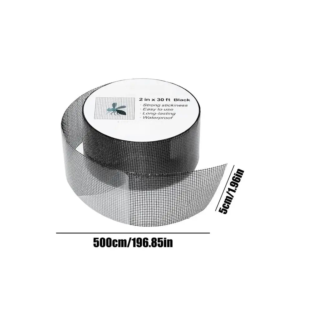 Window Screen Repair Tape Strong Adhesive Cuttable Universal Mend