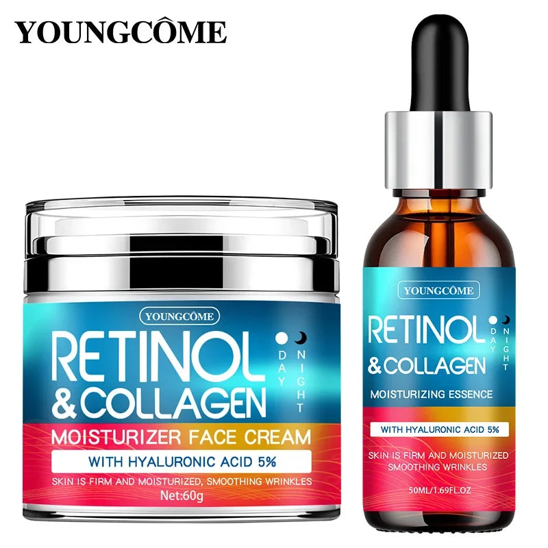 Retinol Face Cream Moisturizing Firming Brightening Skincare Collagen