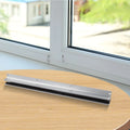 Glass Sliding Door Floor Guide Rail – Zinc Alloy, Quiet, 40cm