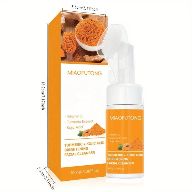 Turmeric Vitamin C & Kojic Acid Cleansing Milk Mousse